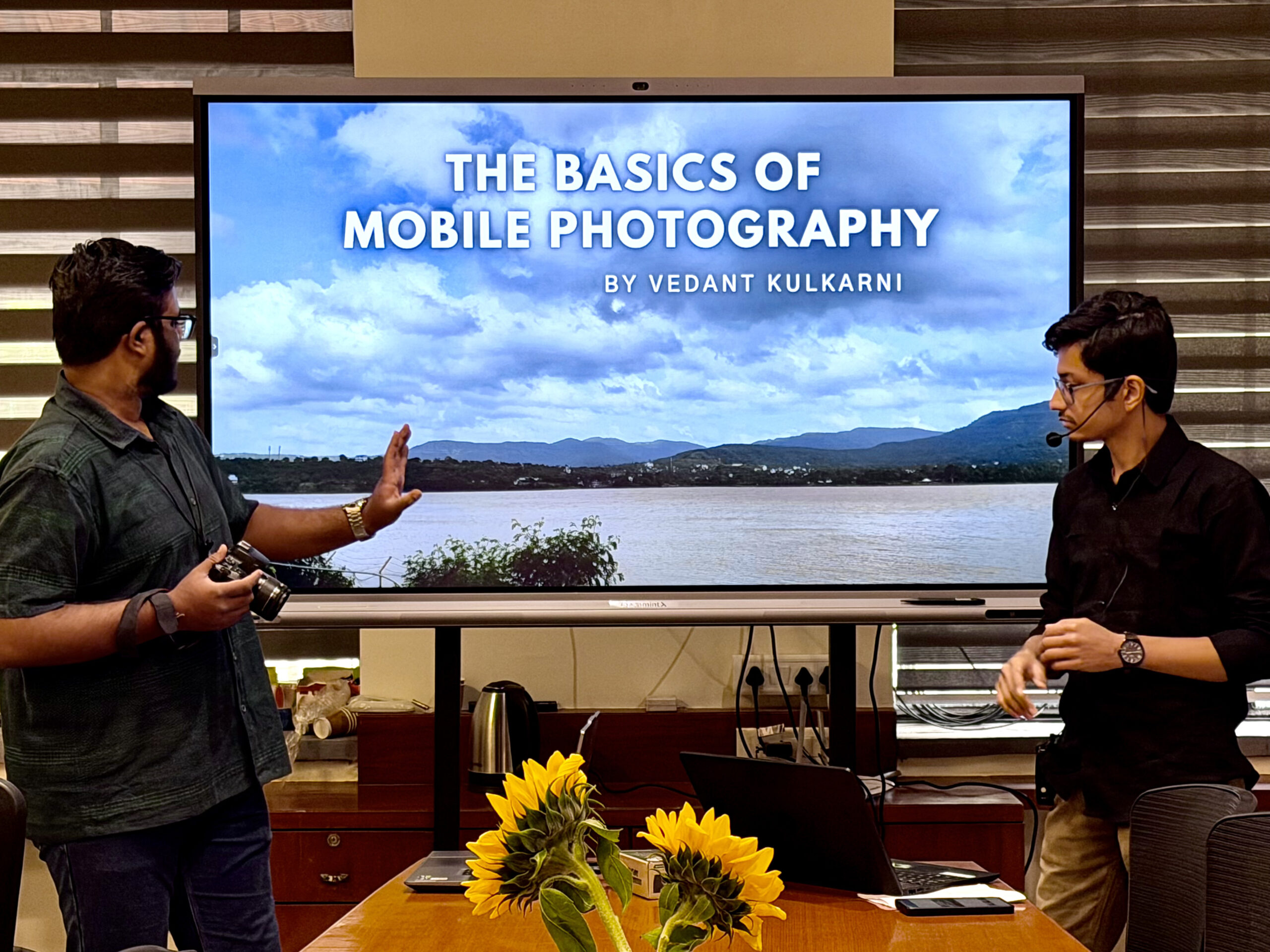 Mobile Phone Photography Workshop at Bhandarkar Institute